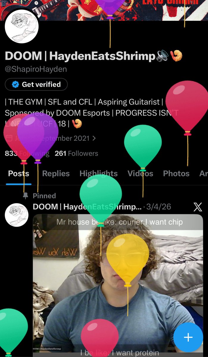 DOOM | HaydenEatsShrimp🔊🍤 tweet media