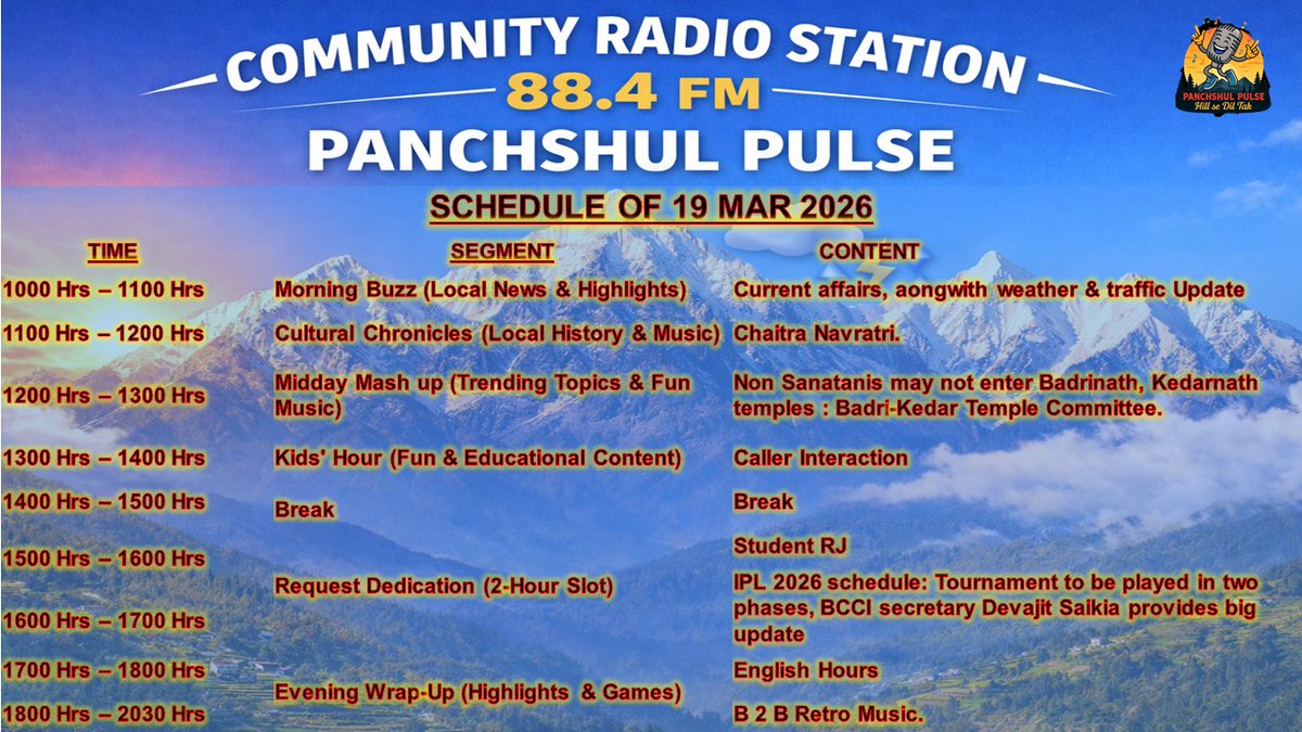 Panchshul Pulse tweet media