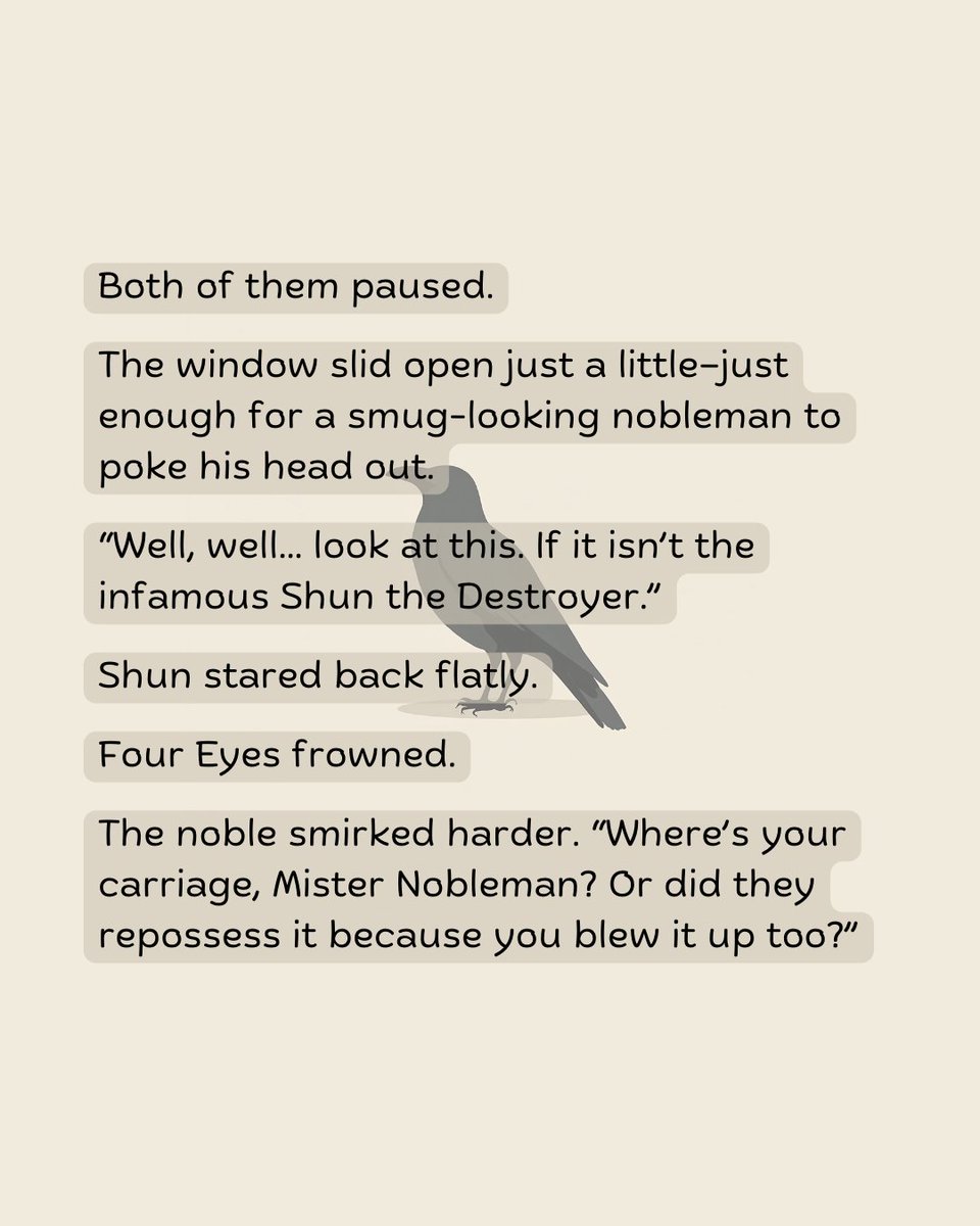 Onlycraaaw's tweet photo. Scene from Chap 1 of :

Everything This Blacksmith Makes... Explode. 

Read it at :
- Webnovel
- Royal Road
- Wattpad
- Scribble Hub

#lightnovel #novel #webnovel https://t.co/aiHg81JLBw