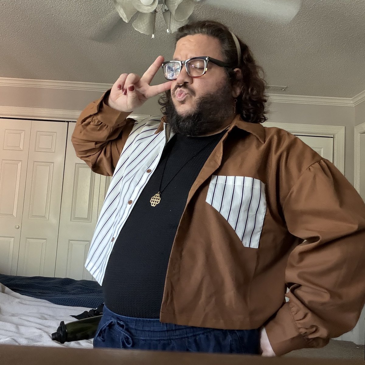 breadnblessing's tweet image. Lately 

#nonbinary #bear