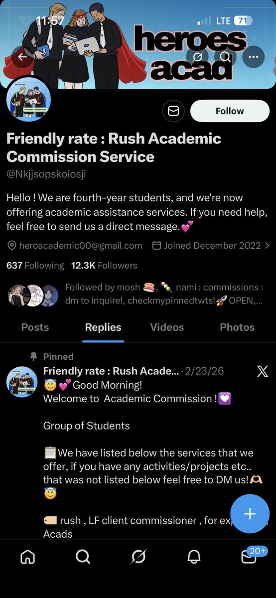 Lf commissioner 

‼️SCAMMER ALLERT ‼️

- SUSPENDED NA YUNG ISA! MAS REPORT DIN NATIN TO NA SCAMM AKO 5k 

- NA SCAM AKO 5k NG MGA TO 

PLA MUST REPORT ‼️‼️‼️ 

<a href="/Nkjjsopskoiosji/">Friendly rate : Rush Academic Commission Service</a> 

X link: x.com/nkjjsopskoiosj…