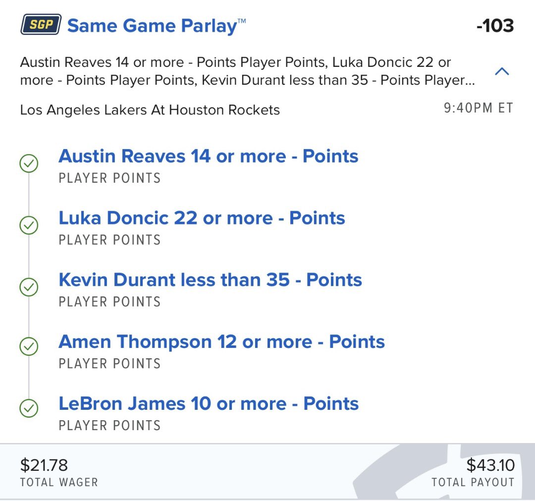 Calling Our Shot tweet media