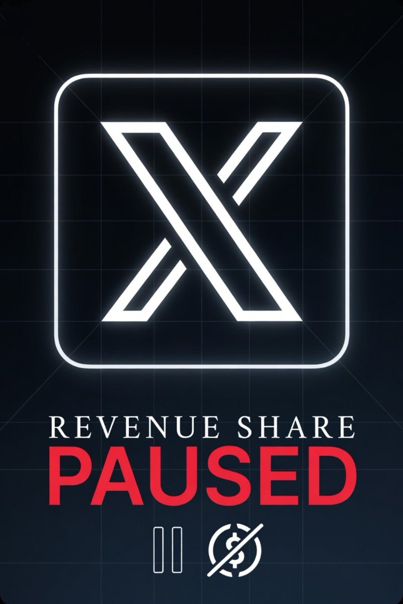 🚨 Creators on X are getting their Ad Revenue Sharing PAUSED or permanently REVOKED — and many don’t even know why.

⚠️ Top reasons creators are getting PAUSED:

1. Spam / Inauthentic behavior (BIGGEST reason) – Engagement farming
– Fake replies/likes
– Repetitive low-quality