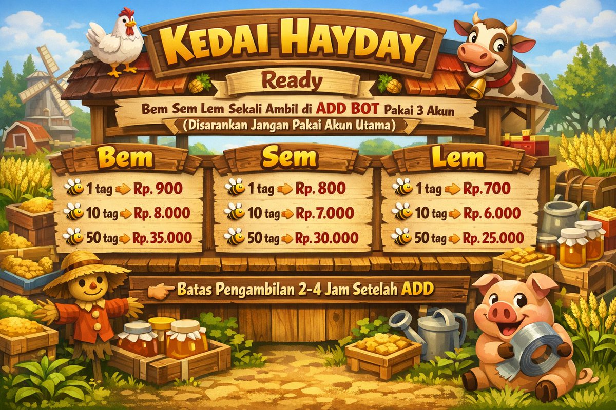 ready
di sarankan jangan gunakan akun utama 
bisa patungan sama teman ya 💃🏼
pembayaran via QRIS 
fast respons wa.me/62815-2168-0948