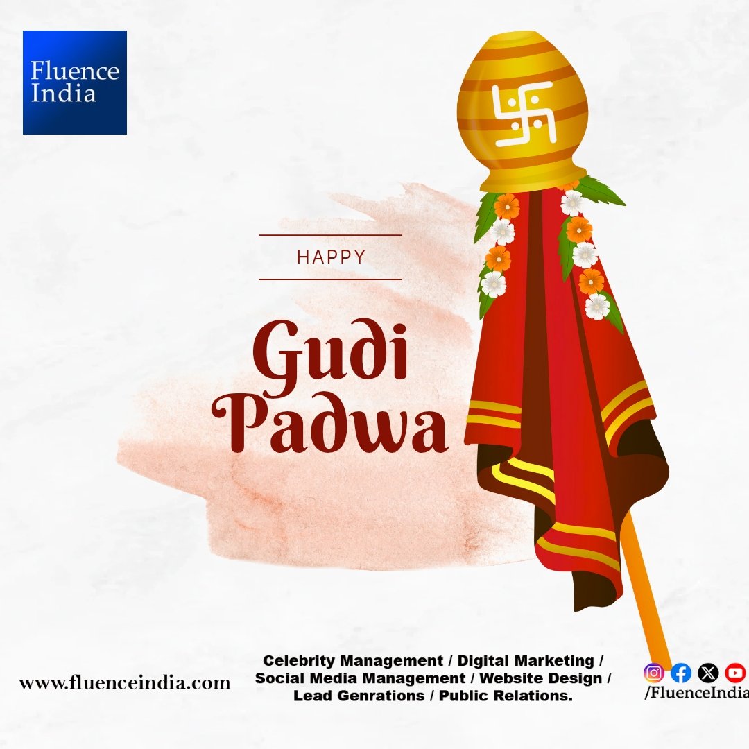FluenceIndia's tweet photo. ✨ Happy Gudi Padwa from Fluence India! ✨
Wishing you a year full of growth, success, and new opportunities. 🌸

✨ Fluence India कडून गुढीपाडव्याच्या हार्दिक शुभेच्छा! ✨
नवीन वर्ष यश, प्रगती आणि नवीन संधी घेऊन येवो. 🌸 https://t.co/TngYe2Jejy