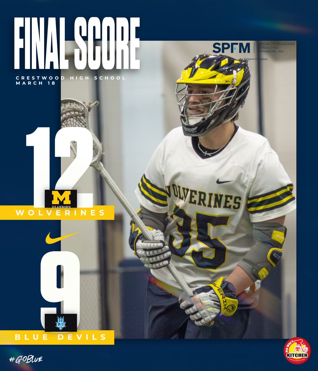 UM-Dearborn Lacrosse tweet media