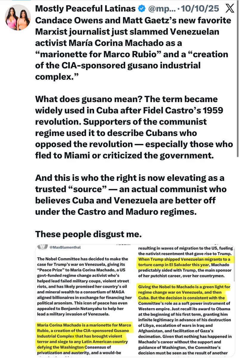 Mostly Peaceful Latinas tweet media