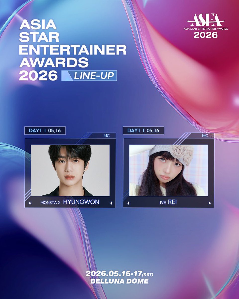 ASEA 2026 日本開催💫 ＼ 5月16日（土） MC＆プレゼンター発表📣 🎤MC