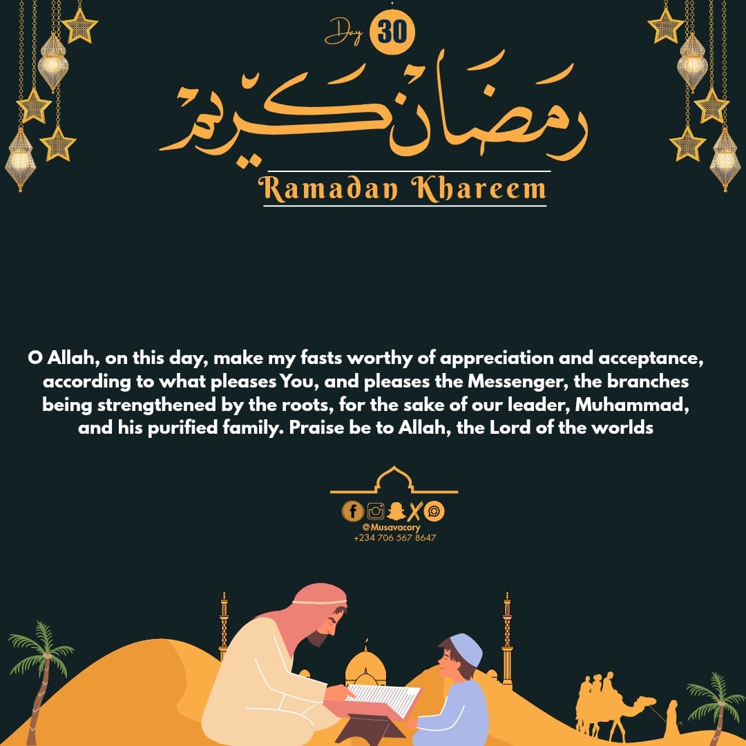 musavacory's tweet photo. Day 30 Of Ramadan https://t.co/nz9D4QyAT3