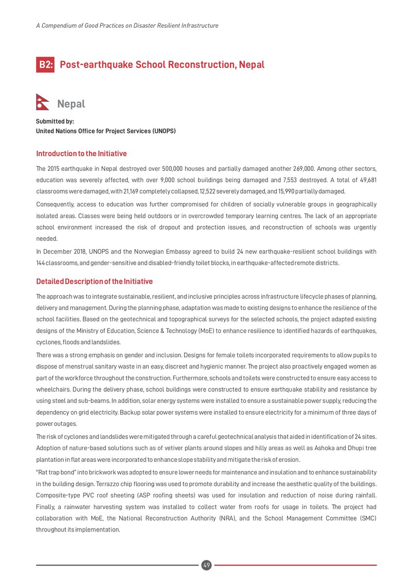 Coalition for Disaster Resilient Infrastructure tweet media