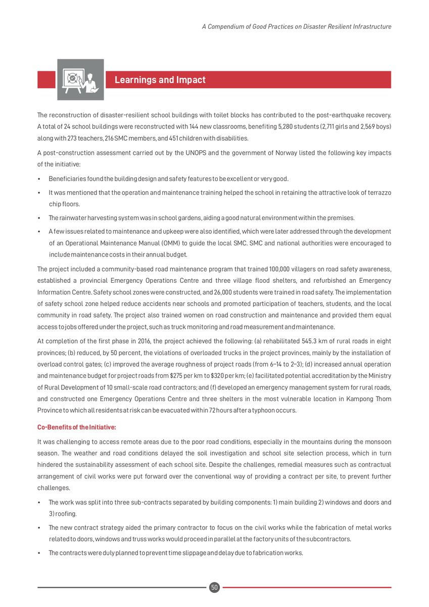 Coalition for Disaster Resilient Infrastructure tweet media