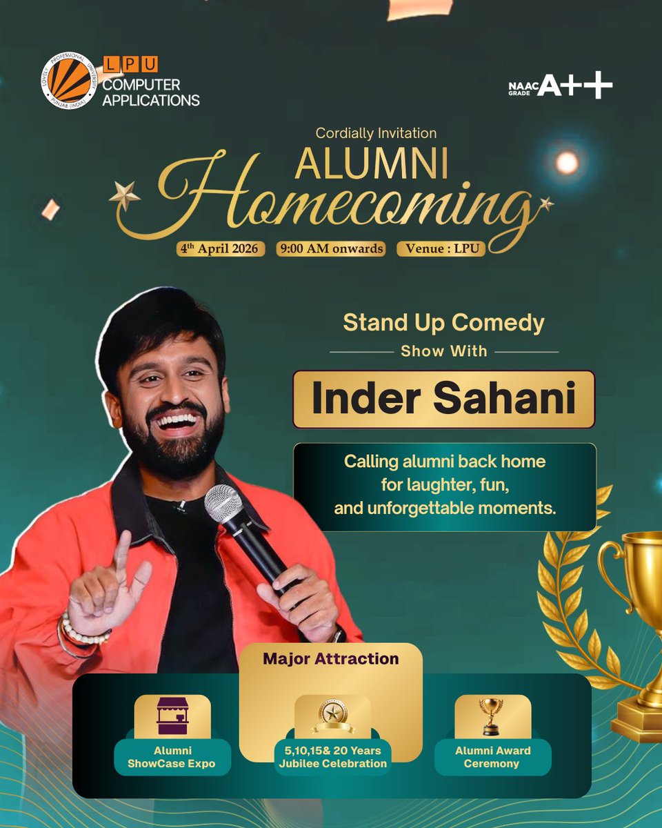 LPU School of Computer Applications tweet media