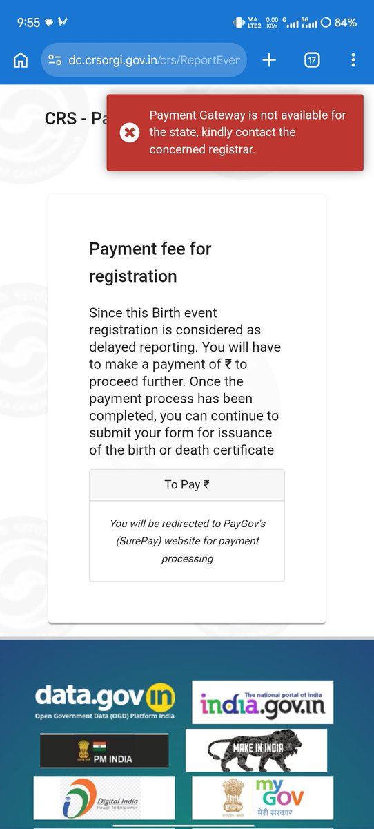Charlie4200000's tweet photo. Civil registrer per Maine birth ka apply kiya tha us mein payment nahin liya ab payment karne mein jaaye to bole contact kijiye civil register officer ko @AmitShahOffice @AmitShah @CivilRegistered @aajtak @ndtv @PMOIndia @civilregistered https://t.co/5KJGpDwDRV