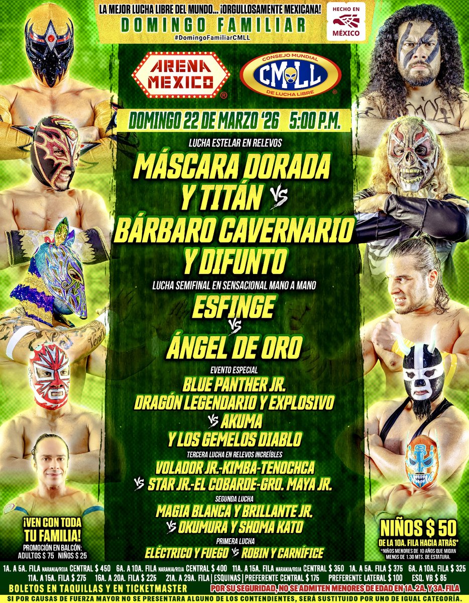 Lucha Libre CMLL tweet media