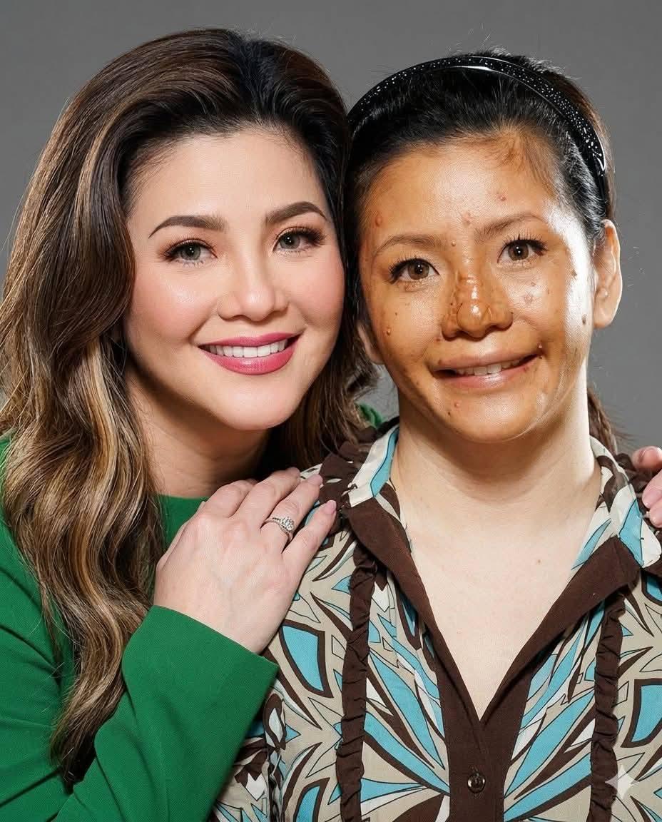 Cuteeeeee! Na para bang Melody and Sampaguita in one frame.