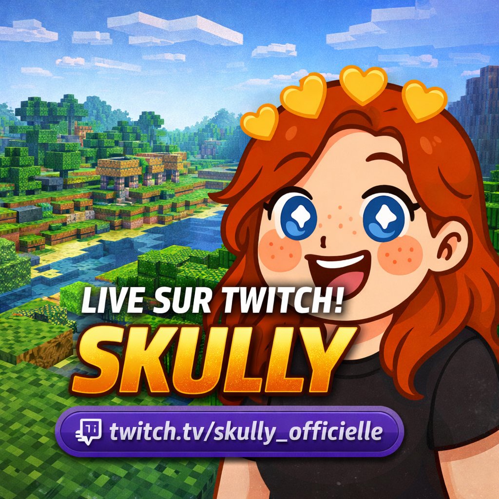 Mlle_PikaGirlYT's tweet photo. 🌸 En direct sur #twitch
Lien : https://t.co/seNm2uMrV8
#minecraft #astralrealms 🌸 https://t.co/djBYc8RwOU