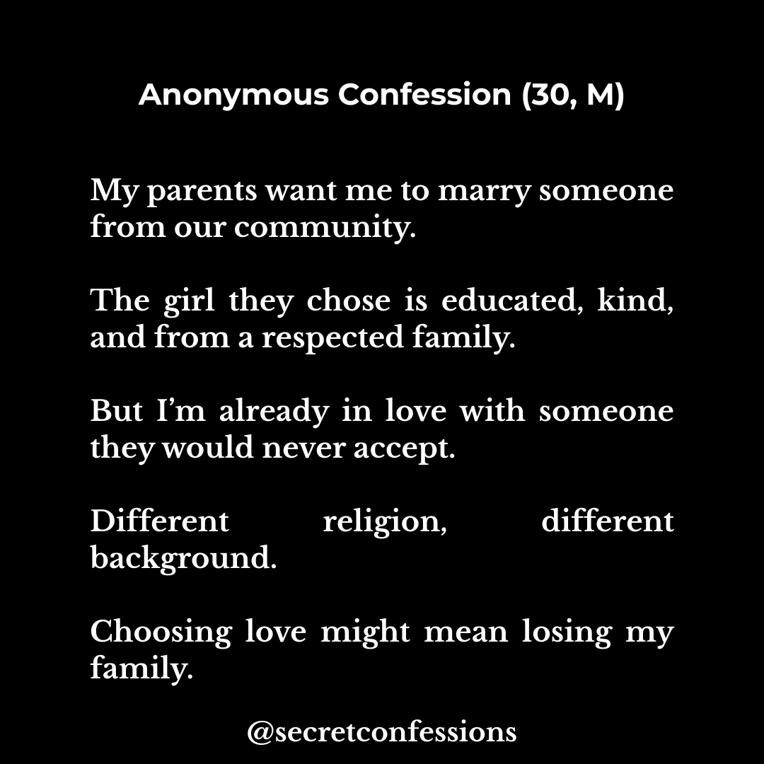 secretconfess03's tweet photo. Anonymous confession.

Be honest…

What would you do?

👇 Tell the truth in the comments.

#confessions
#anonymousconfession
#secretconfession
#storytime
#darkconfessions https://t.co/pizRgL5lKx