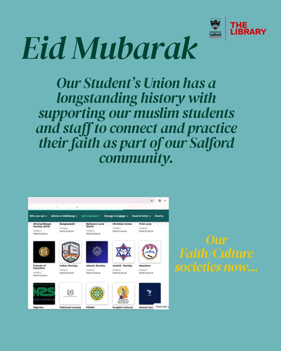 Salford Uni Library tweet media