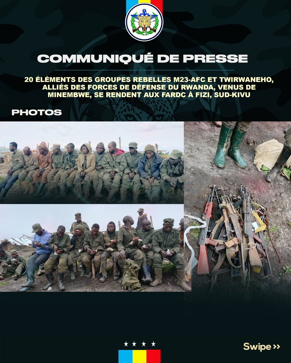 Forces Armée Congolaise - FARDC tweet media