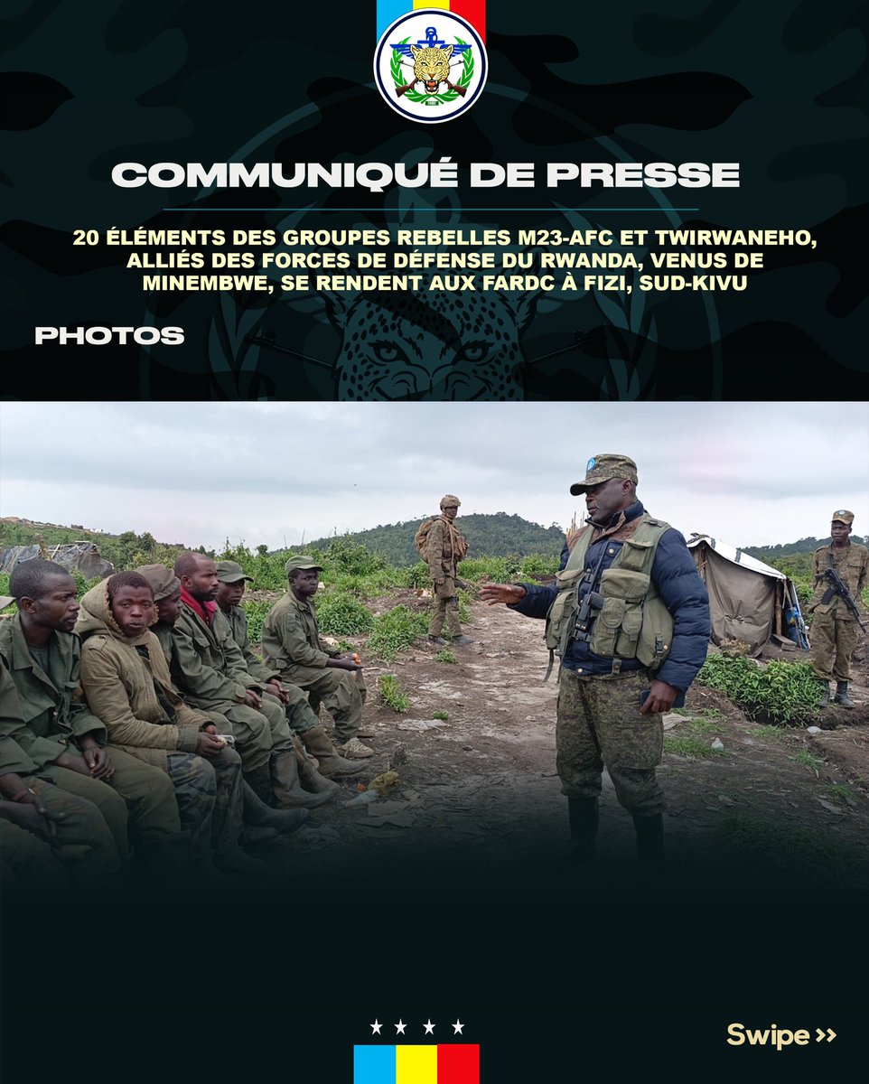 Forces Armée Congolaise - FARDC tweet media