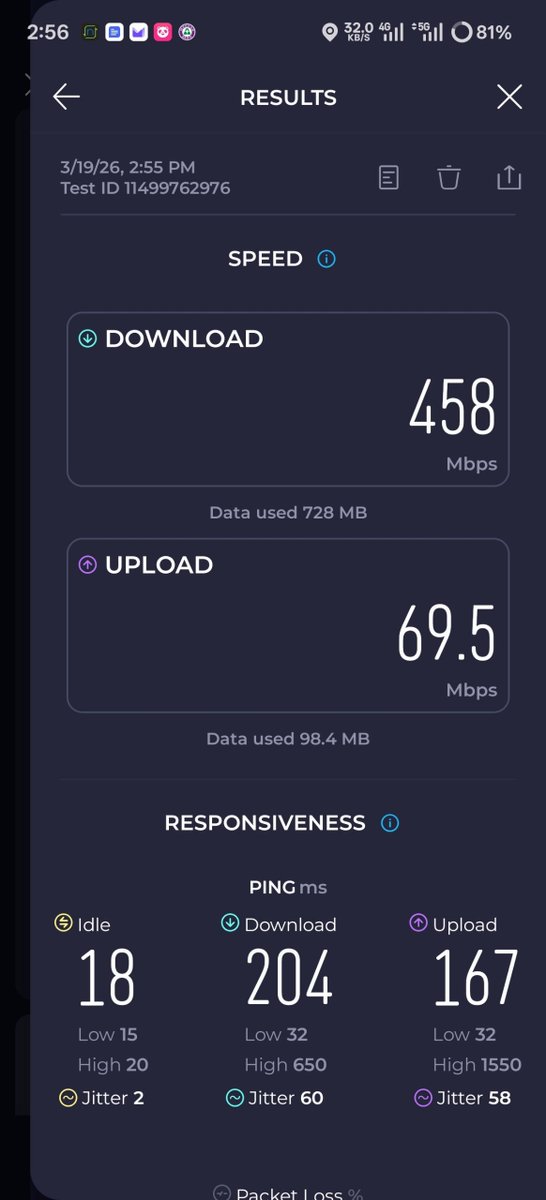RafayGhafoor's tweet photo. Zong 5G Active in Multan (Gulgasht)

@Zongers https://t.co/qlksRd0PpX