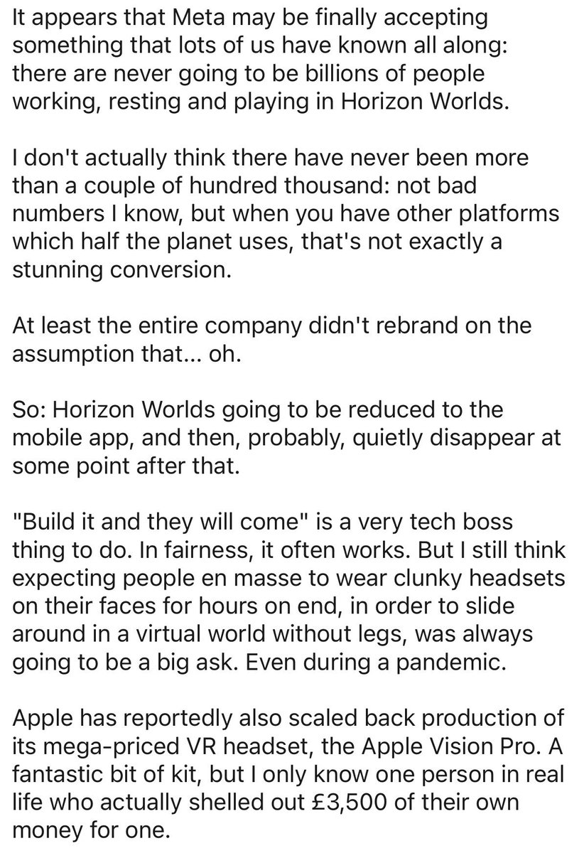 zsk's tweet photo. A few thoughts about Horizon World, and the state of VR… and a photo from a memorable CES trip where I tried so many VR demos I ended up with conjunctivitis 😬 https://t.co/bn3QzkSVx2