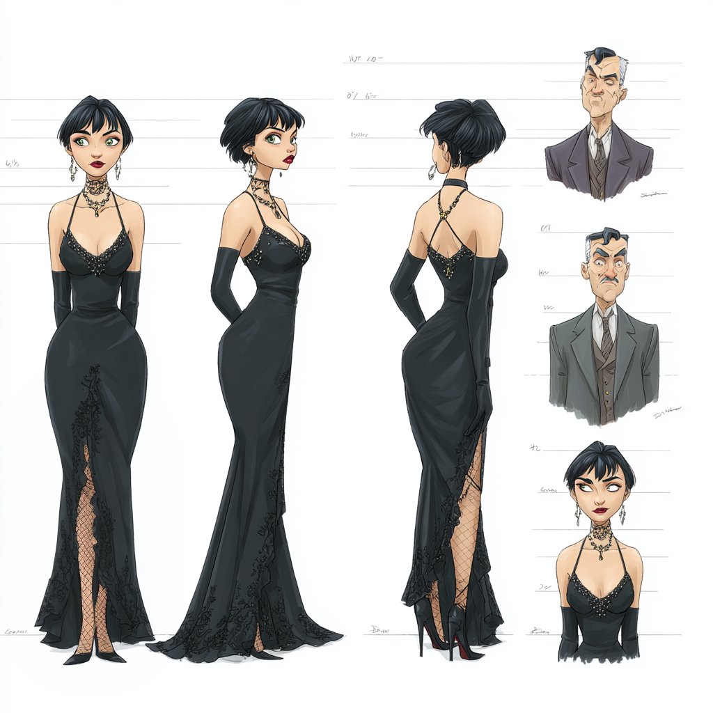 Model sheet reference