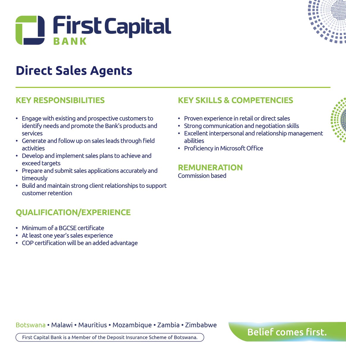 First Capital Bank Botswana tweet media