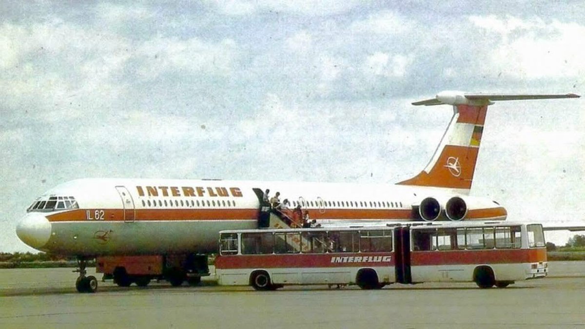 Interflug Airlines tweet media