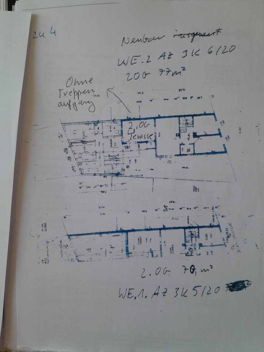 Hier die Pläne von den häusern
