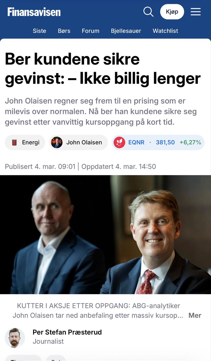 Aksjeplukker🥩🛢️ tweet media