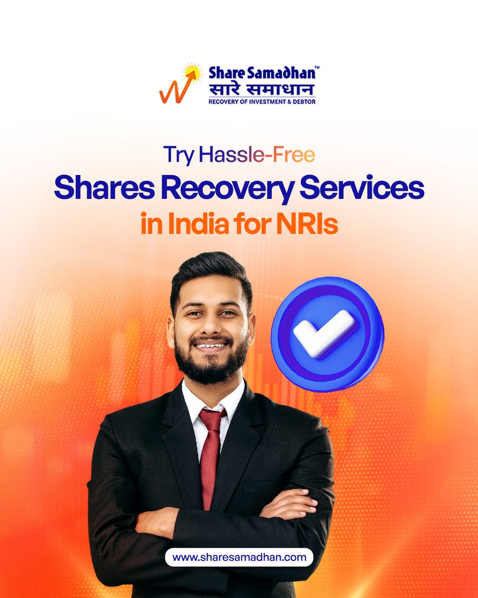 Why NRIs trust Share Samadhan?

✔️ Dedicated manager
✔️ Transparent process
✔️ Faster turnaround
✔️ 14+ years credibility

👉 Recover unclaimed investments with ease.

#NRIInvestments #ShareRecovery #IEPFClaims #UnclaimedShares #ShareSamadhan