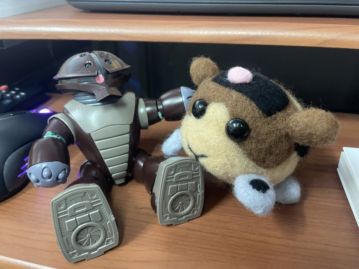 acguyking's tweet image. 亞凱天竺鼠車車～
アッかイモルカー
ACGUY Molcar

#handmade #needlefelting 
#手作り  #羊毛フェルト #羊毛氈