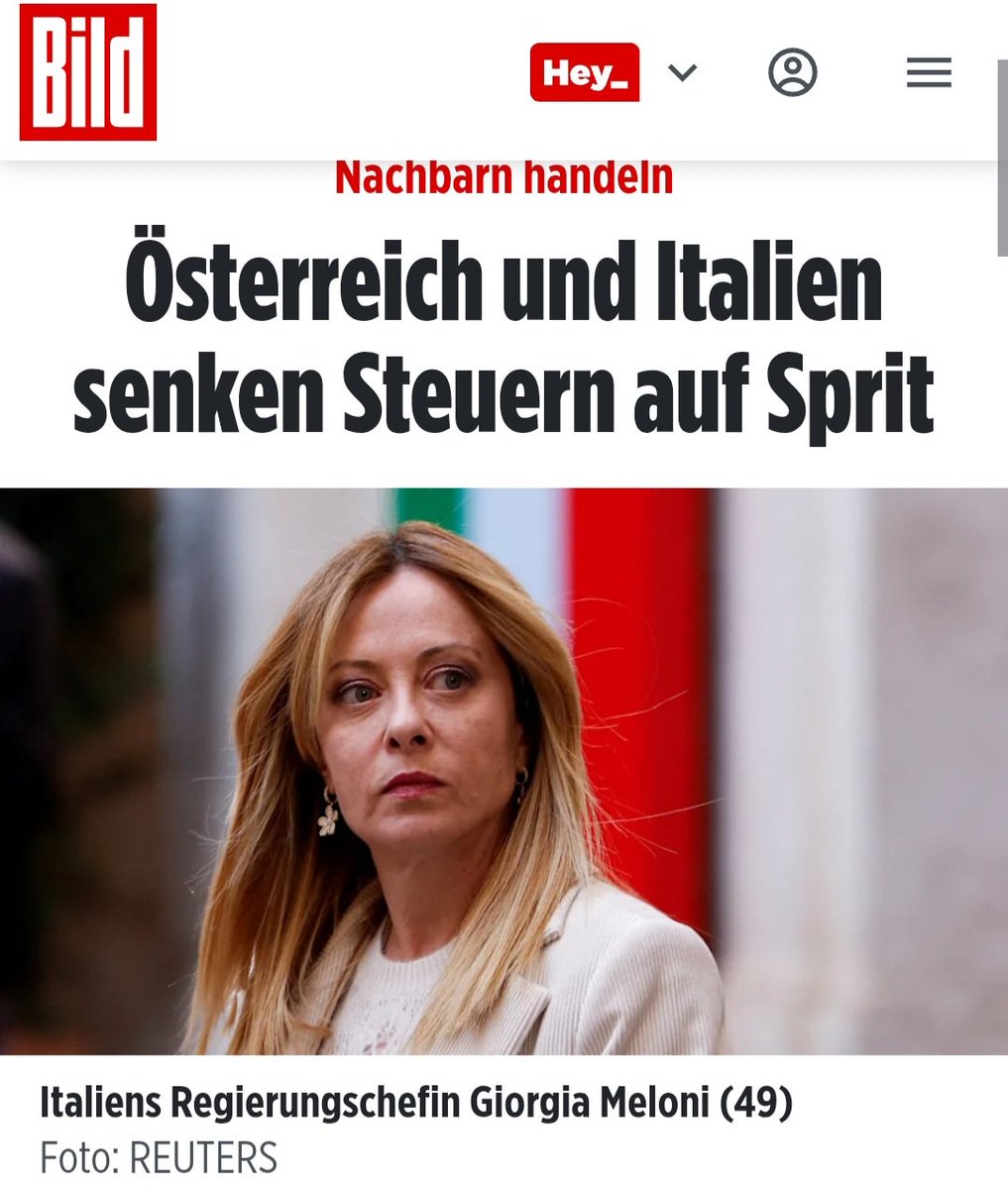 Merkt euch das gut bei der Wahl am Sonntag.
Man kann Sprit billiger machen.
Das will aber nur die AfD!