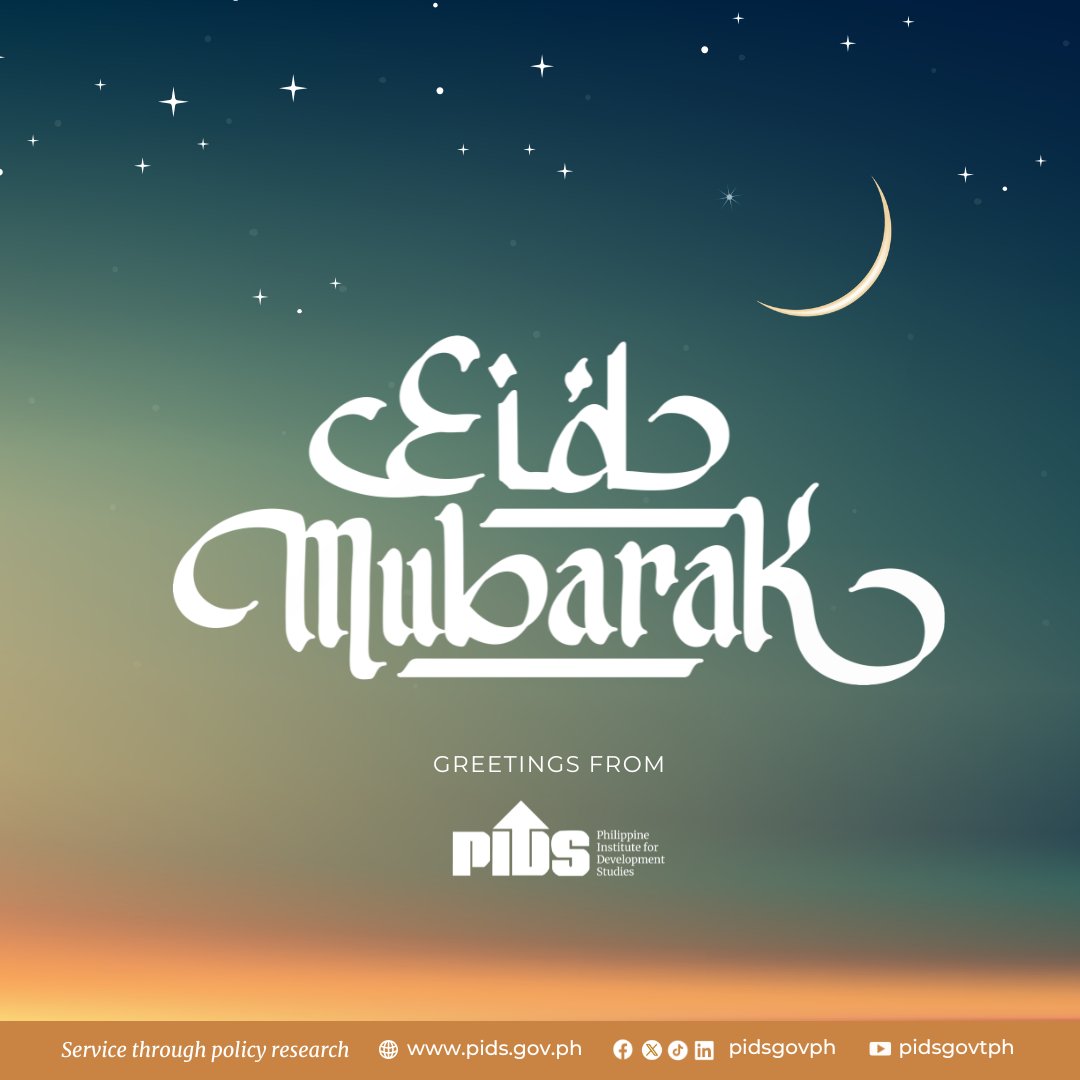 Philippine Institute for Development Studies tweet media