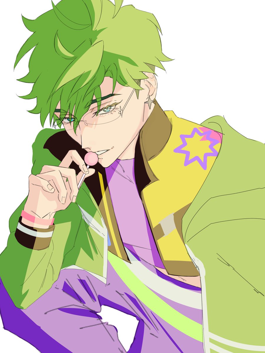 2h 小鹿ジュイス💚🍬 ※没ったけど顔が良いので共有！！ #あんスタFA