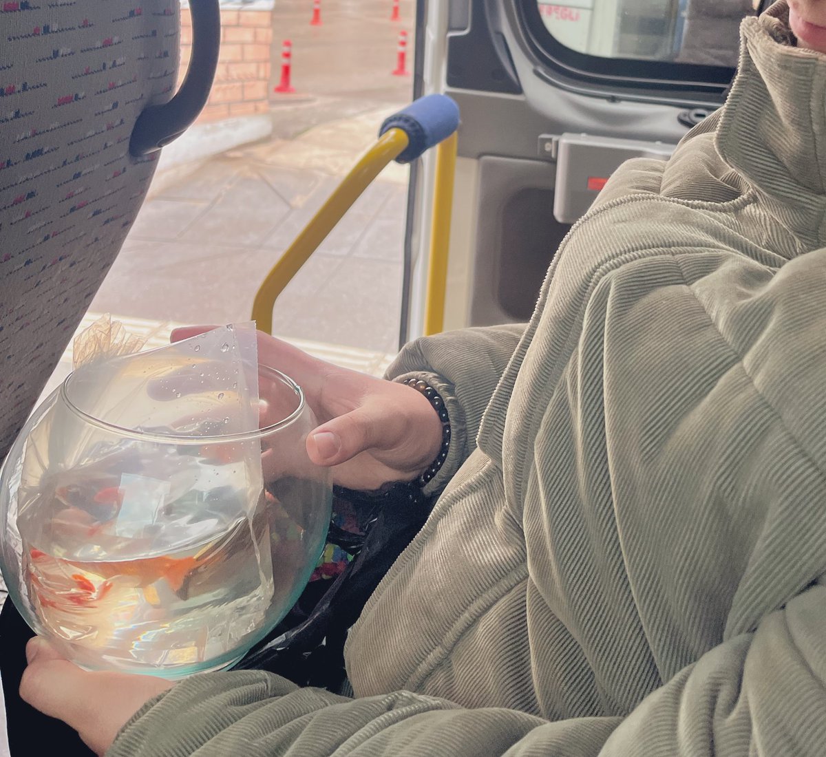 Son iftarımız için yola çıktık bu sefer elimizde çiçekler değil balıklar var