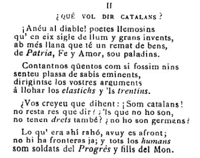 oriol_cendra's tweet photo. Desnacionalitzar vol dir
⚠️Excloure el conflicte i la discrepància?
⚠️Usar la cultura (i la història) per homogeneitzar la diversitat?
✅Potenciar identitats locals en un entorn globalitzat?

Les nacions les construïm les persones. Poema de JM Codolosa, La Tramontana, 31/01/1890 https://t.co/iw9wSd4bJG