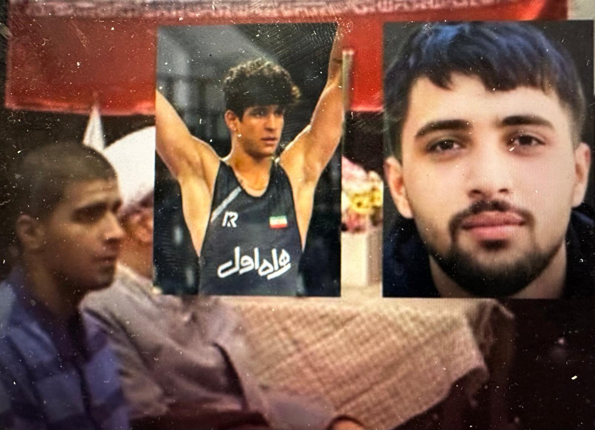 ULTIM'ORA. Tre ragazzi di 19 anni: #SalehMohammadi, #MehdiGhasemi e #SaeedDavoudi, sono stati impiccati, questa mattina, all'alba, al grido di #AllahuAkbar, nel nome del dio musulmano; impiccati in gran segreto i tre giovani manifestanti nella prigione di #Qom. La cosiddetta