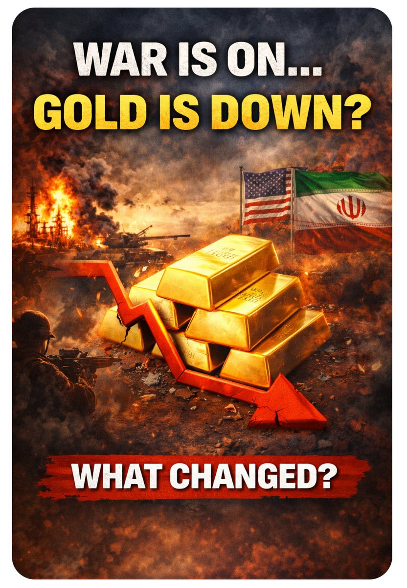 सबके मन में एक सवाल है 
युद्ध हो रहा है, GOLD की कीमत क्यों नहीं बढ़ती? 

आम धारणा क्या कहती है?
हमेशा से एक बात कही जाती रही है:
👉 “जब युद्ध, संकट या अनिश्चितता बढ़ती है तो सोने की कीमत बढ़ती है।”

क्यों?
क्योंकि सोना एक Safe Haven (सुरक्षित निवेश) माना जाता है।

लेकिन इस बार…