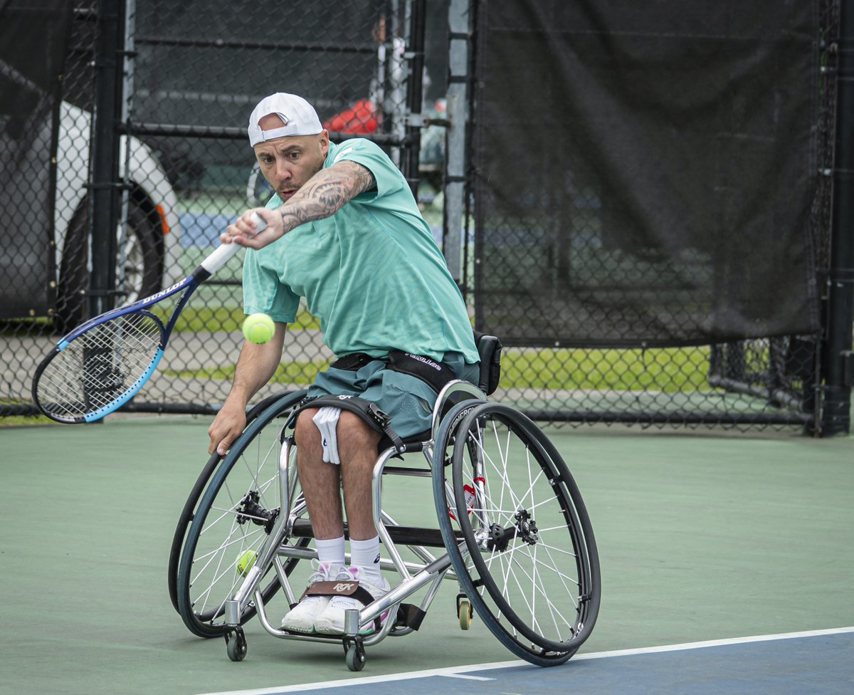 the_LTA's tweet photo. Quarter-finalists at the Cajun Classic 🌟

In the Men's singles, @alfiehewett6 beat Ben Bartram 6-4, 6-1 while @GordonReid91 took down Guilhem Laget 6-2, 6-1

In the quad singles, @AndyLapthorne defeated Ymanitu Silva 6-3, 6-2

#BackTheBrits 🇬🇧 | @WChairTennisGB https://t.co/PlJTjxd3tr