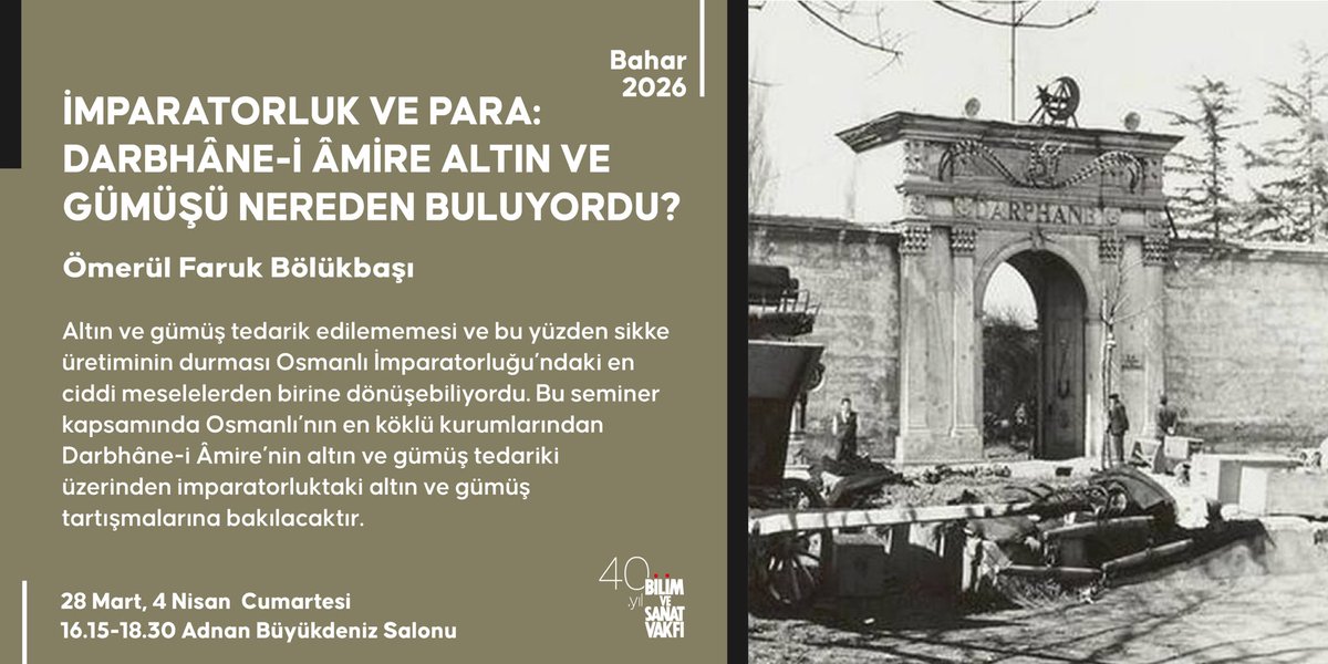 Bilim ve Sanat Vakfı tweet media