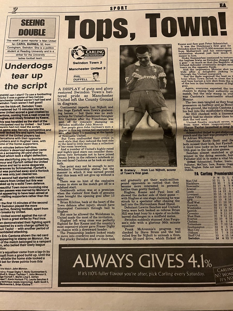 Old Swindon Programmes tweet media