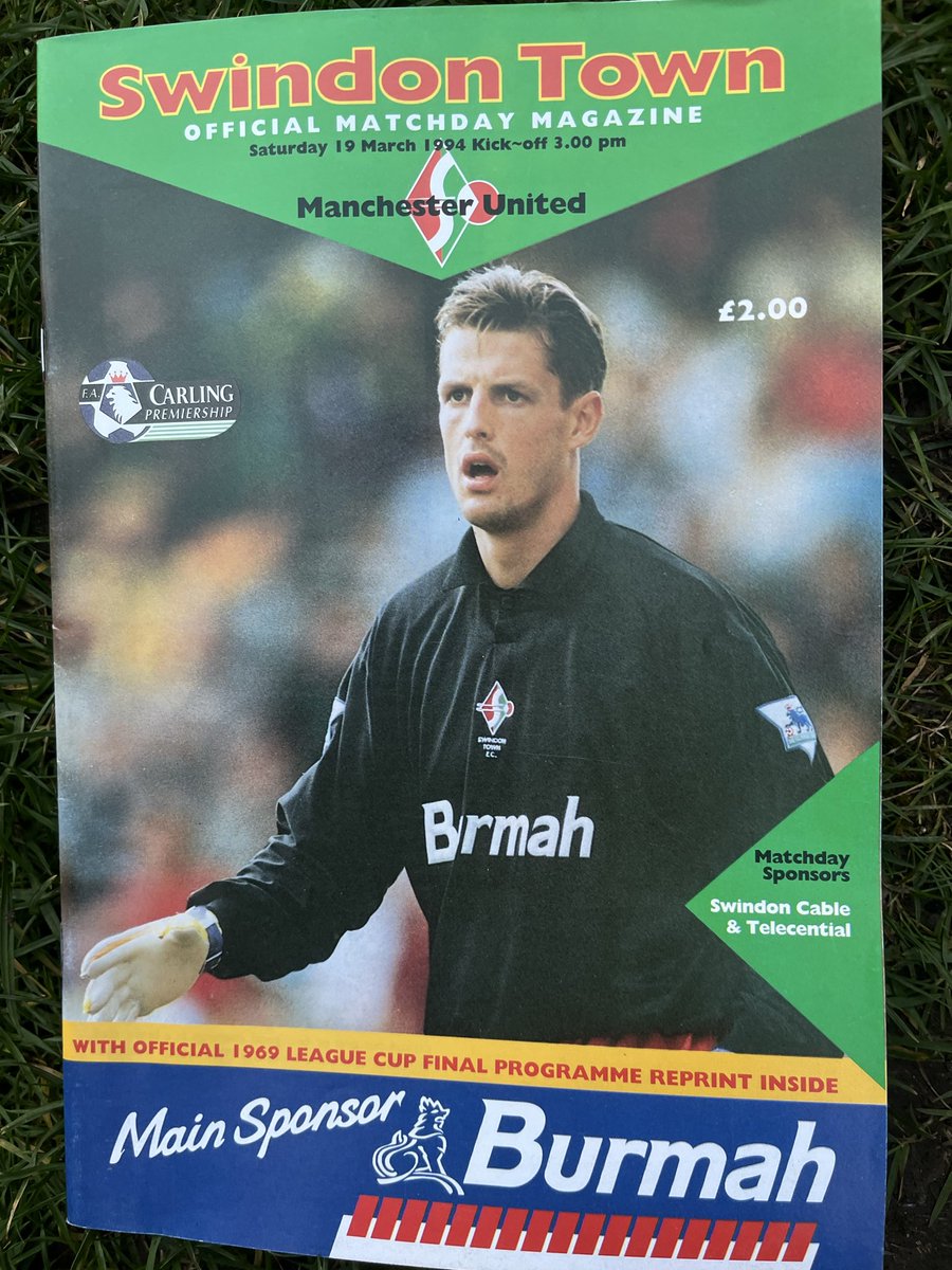 Old Swindon Programmes tweet media