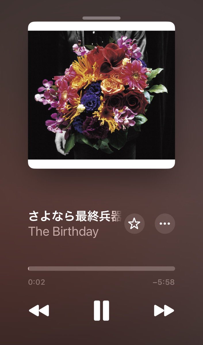 kumaichan901t's tweet photo. お疲れ様木曜日

明日は楽しみが待っているっ✨

#TheBirthday 
#ガーベラの足音 
#さよなら最終兵器 
#星の首飾り 
#OUTLAW2 
#NowPlaying https://t.co/eCu7ns7SMk