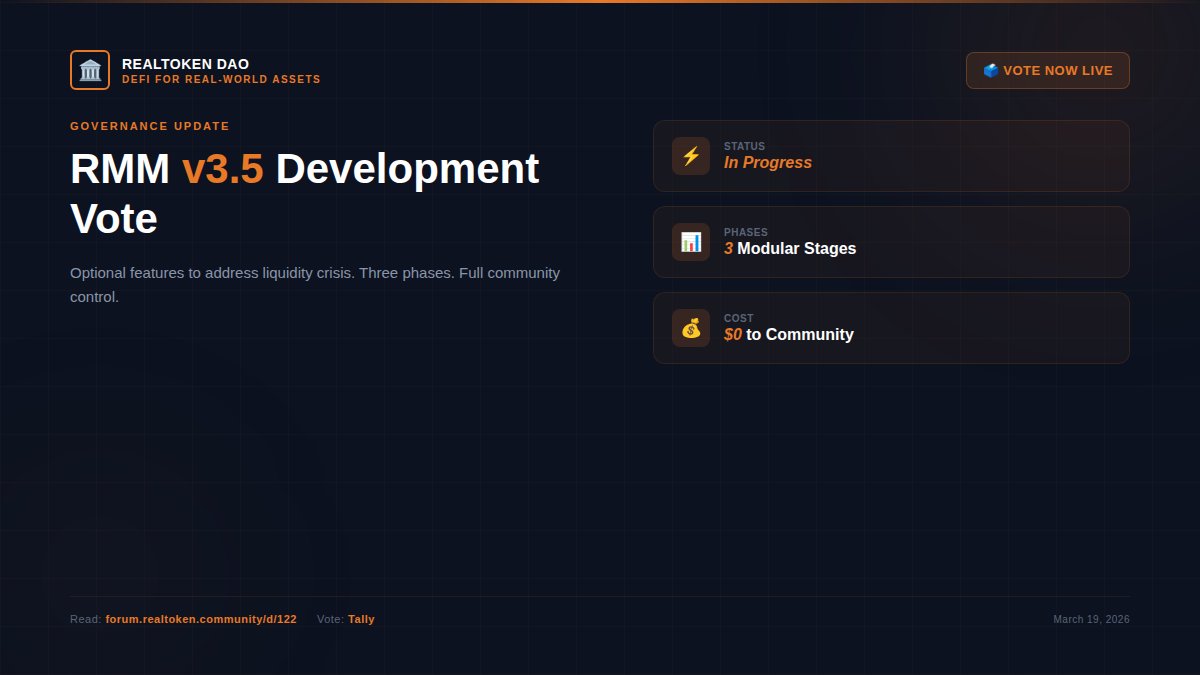 RealToken DAO tweet media