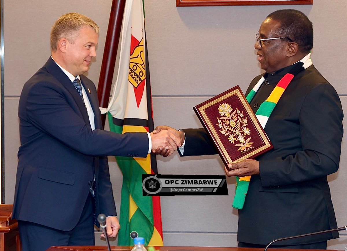 President of Zimbabwe tweet media