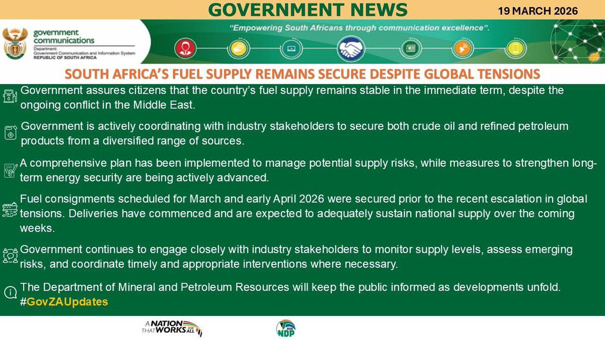 Department of Mineral and Petroleum Resources tweet media