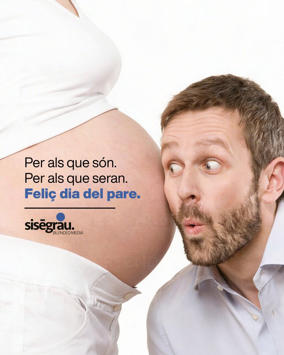 Tot l’equip de SisèGrau us desitja el millor #diadelpare!!! ⁠🥳
.
.
.
.
#diadelpadre #papa #papá #padre