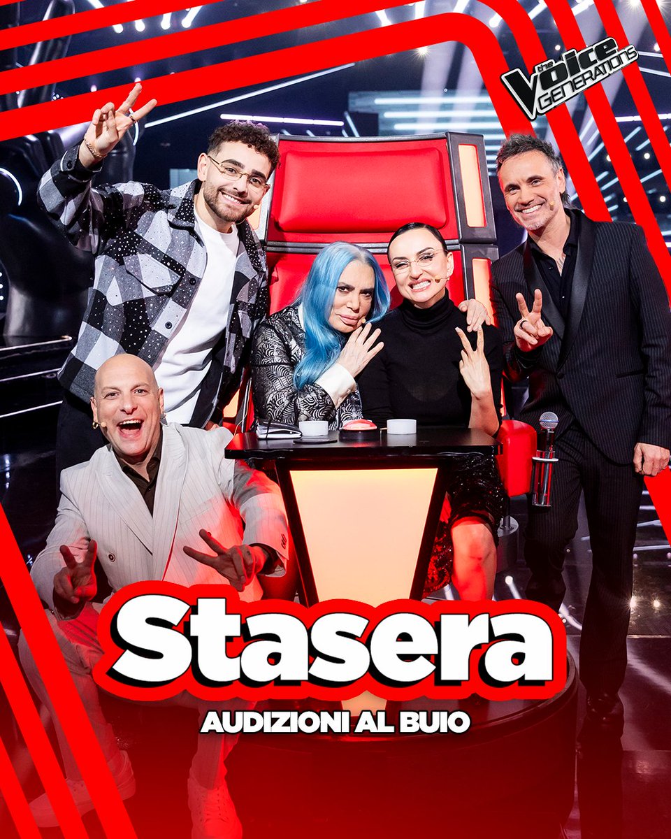 THEVOICE_ITALY's tweet image. Siamo agli sgoccioli ⏳

#TheVoiceGenerations STASERA alle 21:30 su Rai1 e RaiPlay ✌️